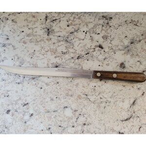 Case XX Stainless Steel Carving Knife With Wood Handle 8" Blade